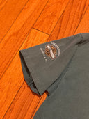 1997 Forrest Green Harley Davidson quarter button Tee - Single stitched - Size large