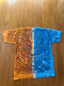 Liquid blue Ice/Fire dragon Aop - rare - 2002 - Size large
