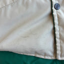 True Vintage Stern’s Puffer Vest [L] - White x Green x DOWN FILLED Reversable