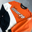 1990’s Tony Stewart NASCAR Crewneck Sweatshirt [L] - Black x Orange