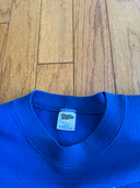 80s TRENCH BUFFALO BILLS -CREWNECK- MADE IN USA - Size Large