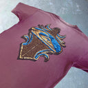 Vintage Quiksilver Nordic Style Tee [L] – Washed Maroon