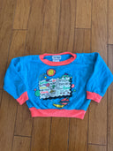 Vintage  baby crewneck - Space themed - Toybox- size 24 MOS