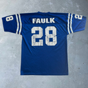 1990’s Logo Athletic Indianapolis Colts Faulk #28 Jersey [L] - Blue