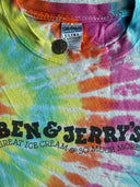 Y2K Ben and Jerry’s Tie-Dye Tee [XL] - Multicolor