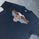 Vintage Harley Davidson Eagle Tee [XL] - Black