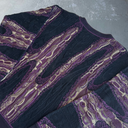 1990’s Coogi Multi Sweater [L] - Purple x Black