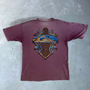 Vintage Quiksilver Nordic Style Tee [L] – Washed Maroon