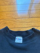 80s Purdue university black faded -Crewneck- size Large