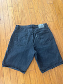90s Black Levi’s Silverman Jorts