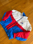 90s NFL BUFFALO BILLS PUFFER - HOODIE ATTACHED - size XL