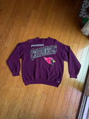 90s Phoenix Cardinals - NFL - LOGO 7 - Crew neck - size large