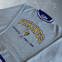 Vintage NFL Pro Line Vikings Crewneck Ringer [L] - Grey