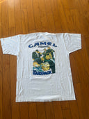 1991 The Hard Pack - Camel smoking tee - Single stitched - Pocket tee - Made in USA - size XL