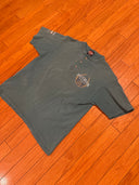 1997 Forrest Green Harley Davidson quarter button Tee - Single stitched - Size large