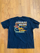 1990 HARLEY DAVIDSON- Central Maine - Single stitched - SIZE : XxL