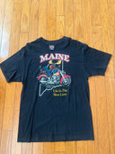 1987 Harley Davidson - Moose life in the slow lane - Maine - Size Large - single stitched