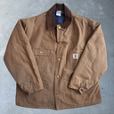 Vintage 1990’s Carhartt Chore Jacket [XL] - Duck Brown