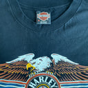 Vintage Harley Davidson Eagle Tee [XL] - Black