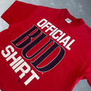 Vintage Official Bud Light Shirt Cropped Tee [OZ] - Red