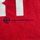 Vintage Official Bud Light Shirt Cropped Tee [OZ] - Red