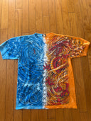 Liquid blue Ice/Fire dragon Aop - rare - 2002 - Size large