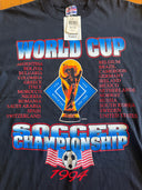 Vintage 1994 World Cup Soccer Tee- Size XL - Deadstock with tags