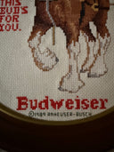 VINTAGE WESTERN BUDWEISER DECOR 1989