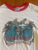 Vintage red ringer “ Diamond Cutters” VS-30 Nas Cecil Field med cruise 87